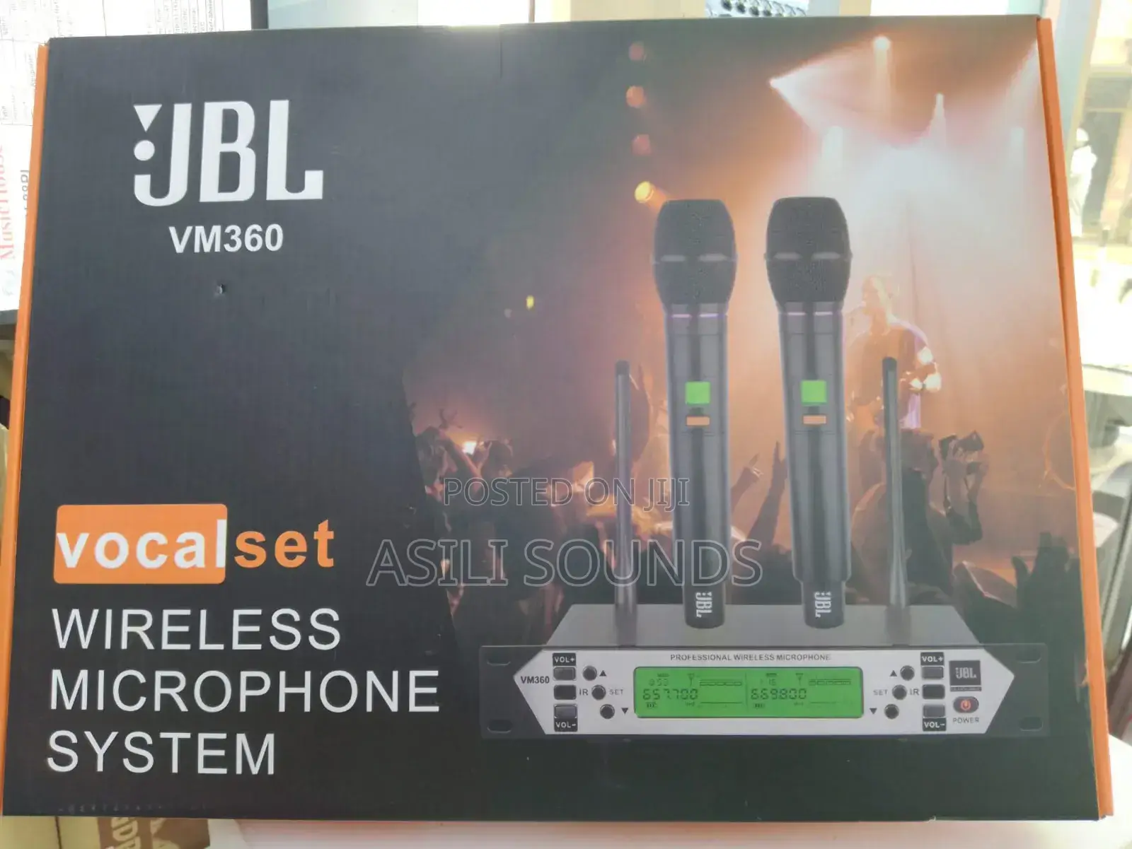 JBL Vm360 Vocalset Wireless Microphone System.