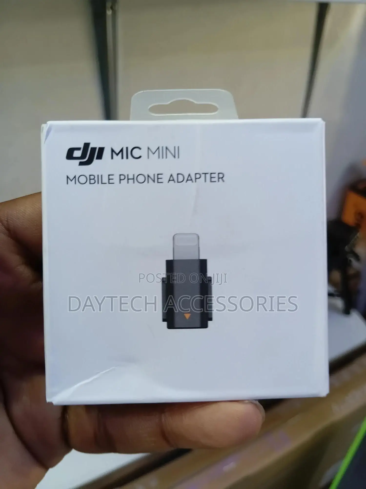 Original Dji Mic Mini Mobile Phone Adapter for iPhone 14 13 12 11.