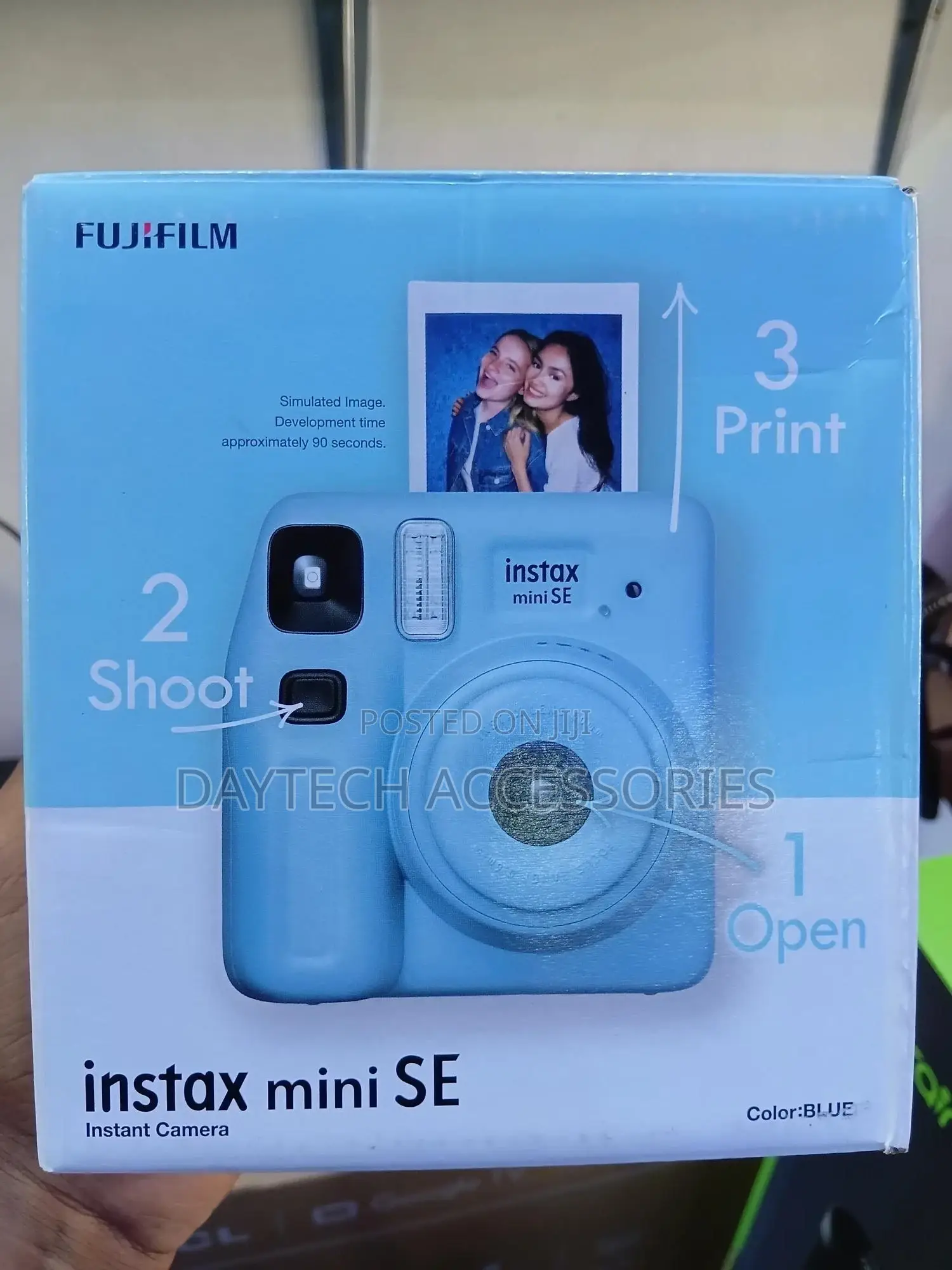 Fujifilm Instax Mini Se Instant Camera - Blue