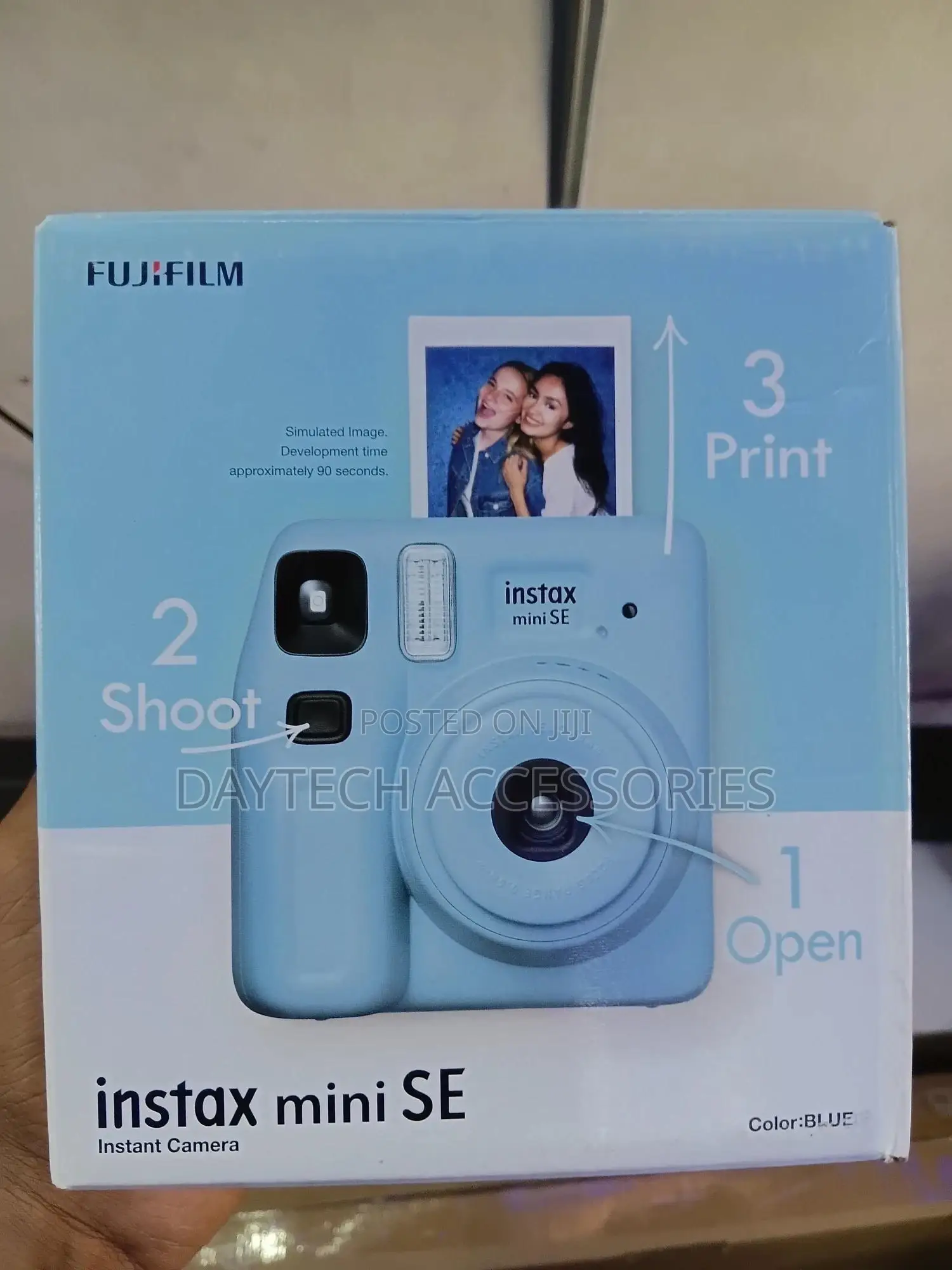 Fujifilm Instax Mini Se Instant Camera - Blue