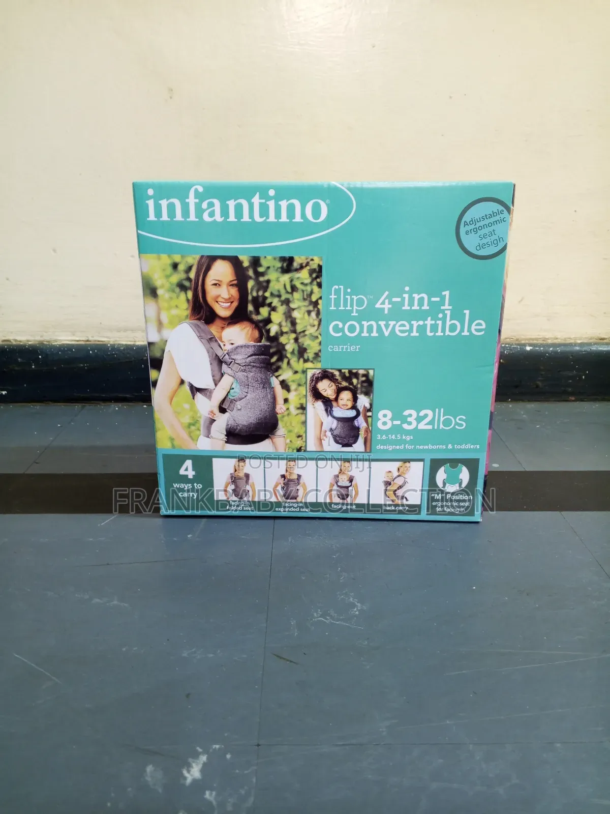 4 in 1 Convertible Baby Carrier