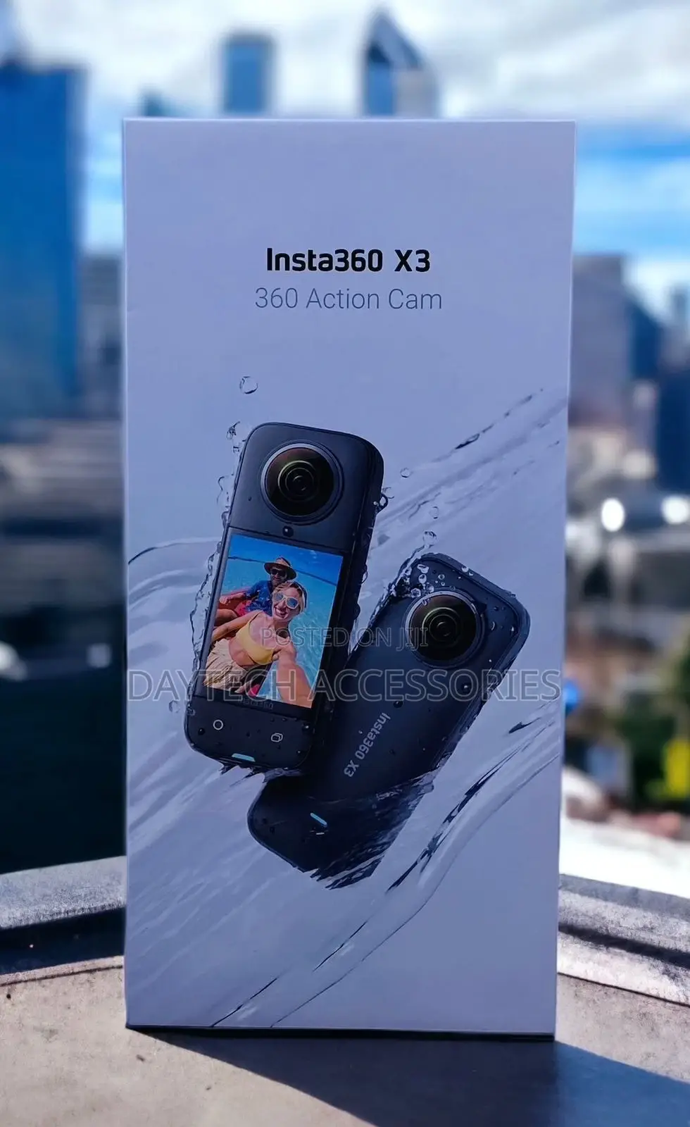 Insta360 X3 – Waterproof 360 Action Camera With 1/2′′ 48mp Sensors