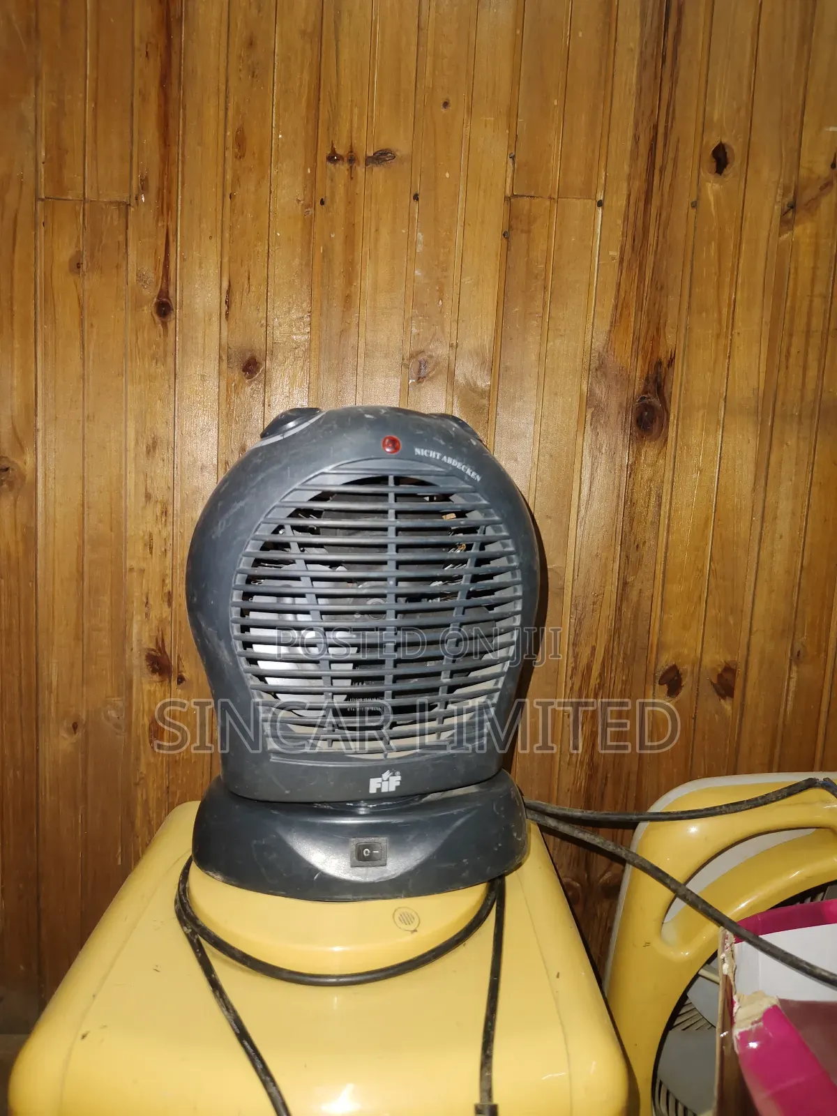 A Portable Electric Fan Heater