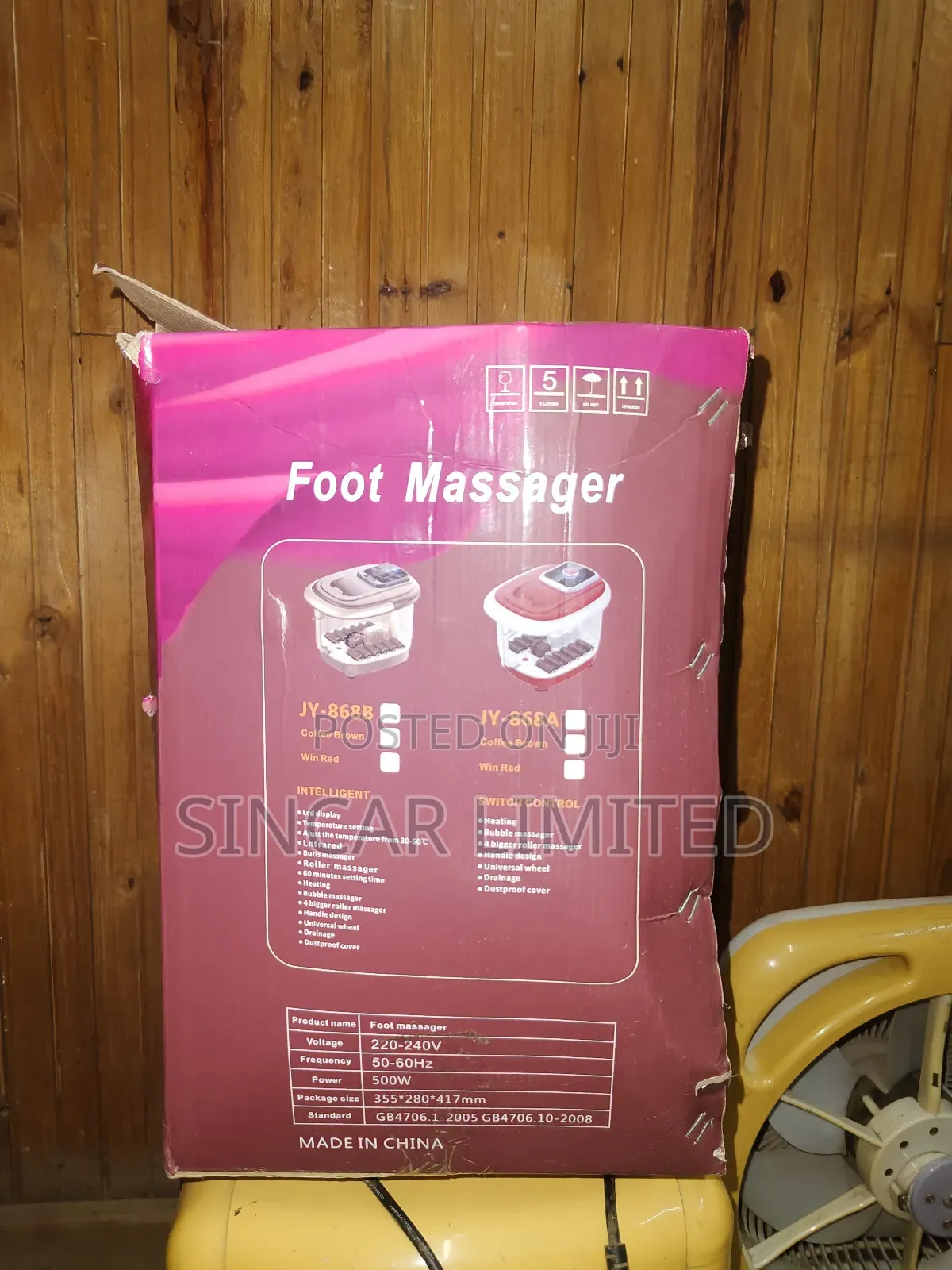A Jy-868b Electric Foot Spa Massager