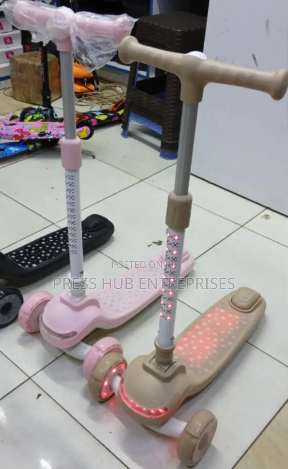 3-Wheel Kick Scooter