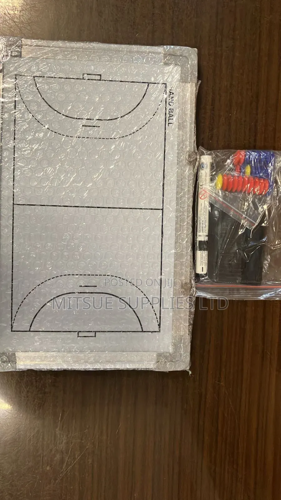 Hand Ball Coaching With Magnetic On A Frame