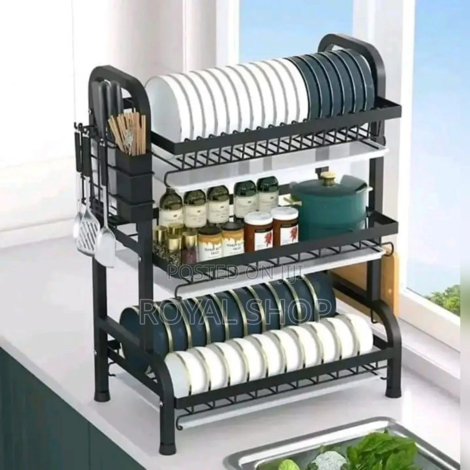 3tier Carbon Dish Rack