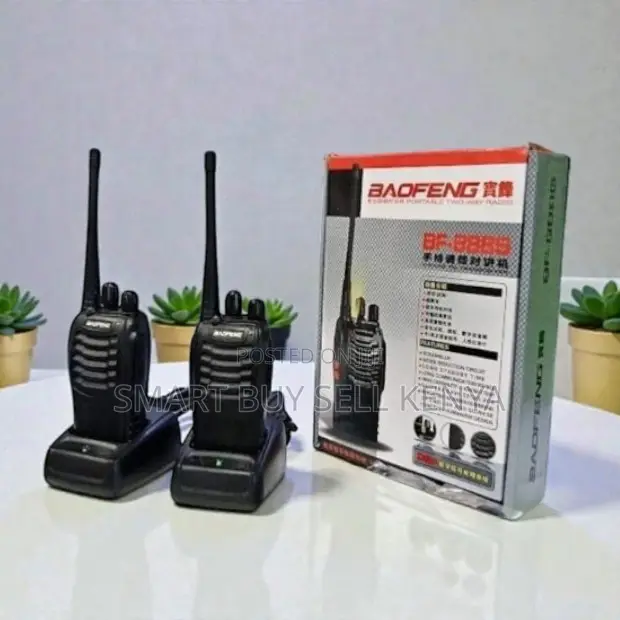 Baofeng Bf-888s Long Distance Two Way Radio for Security and Patrol