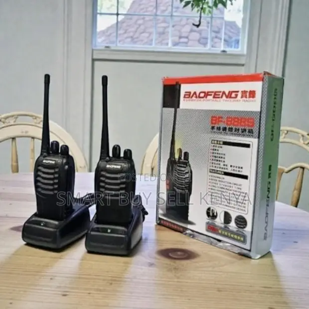 Baofeng Bf-888s 3-5km Two Way Walkie Talkie for Security and Events