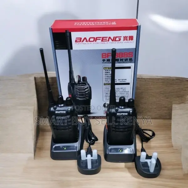 Baofeng Bf-888s 16 Channel Rechargeable Walkie Talkie for Security Use