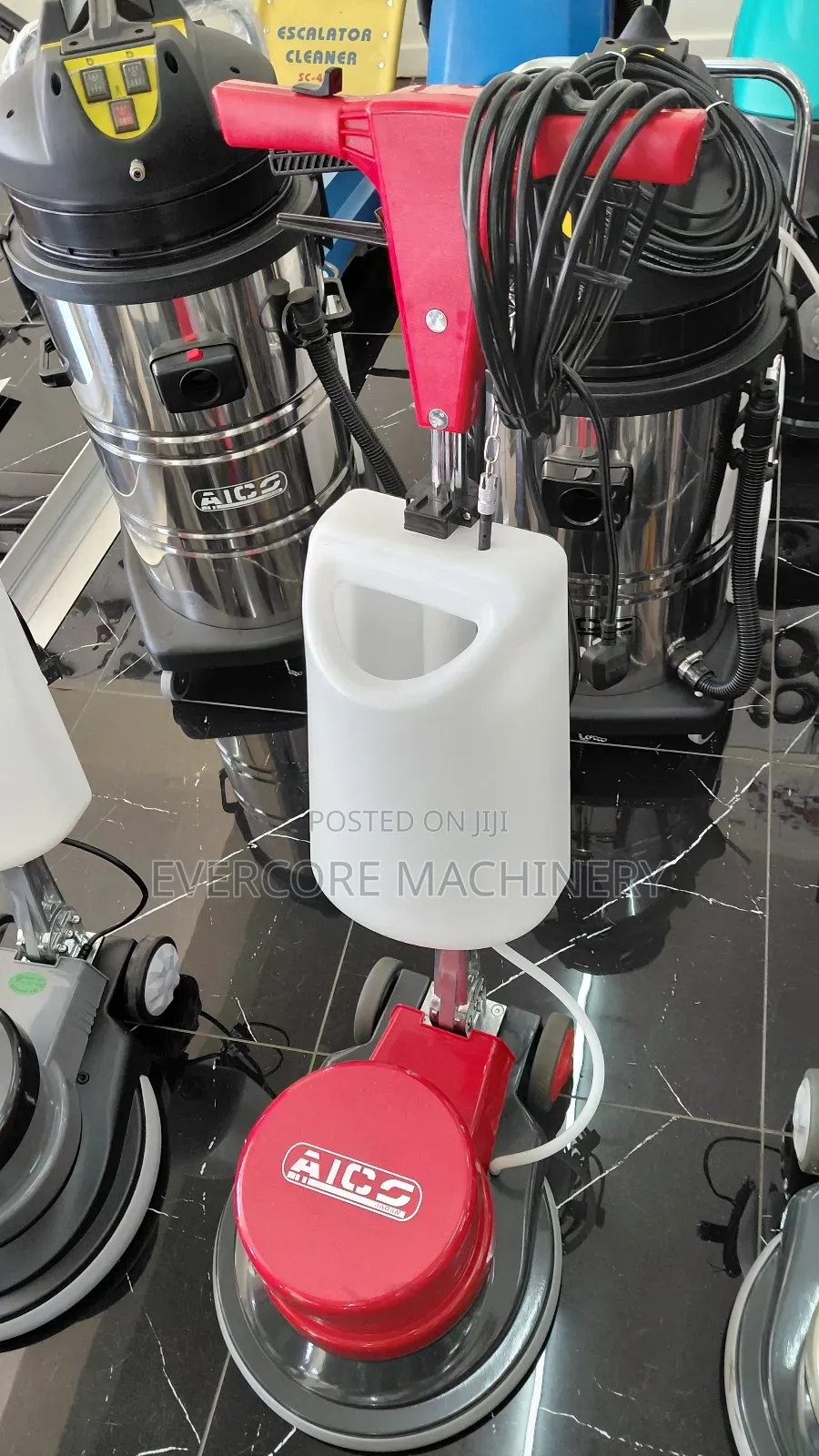 Aico Japan Carpet/Floor Scrubbing Machine With Brushes.