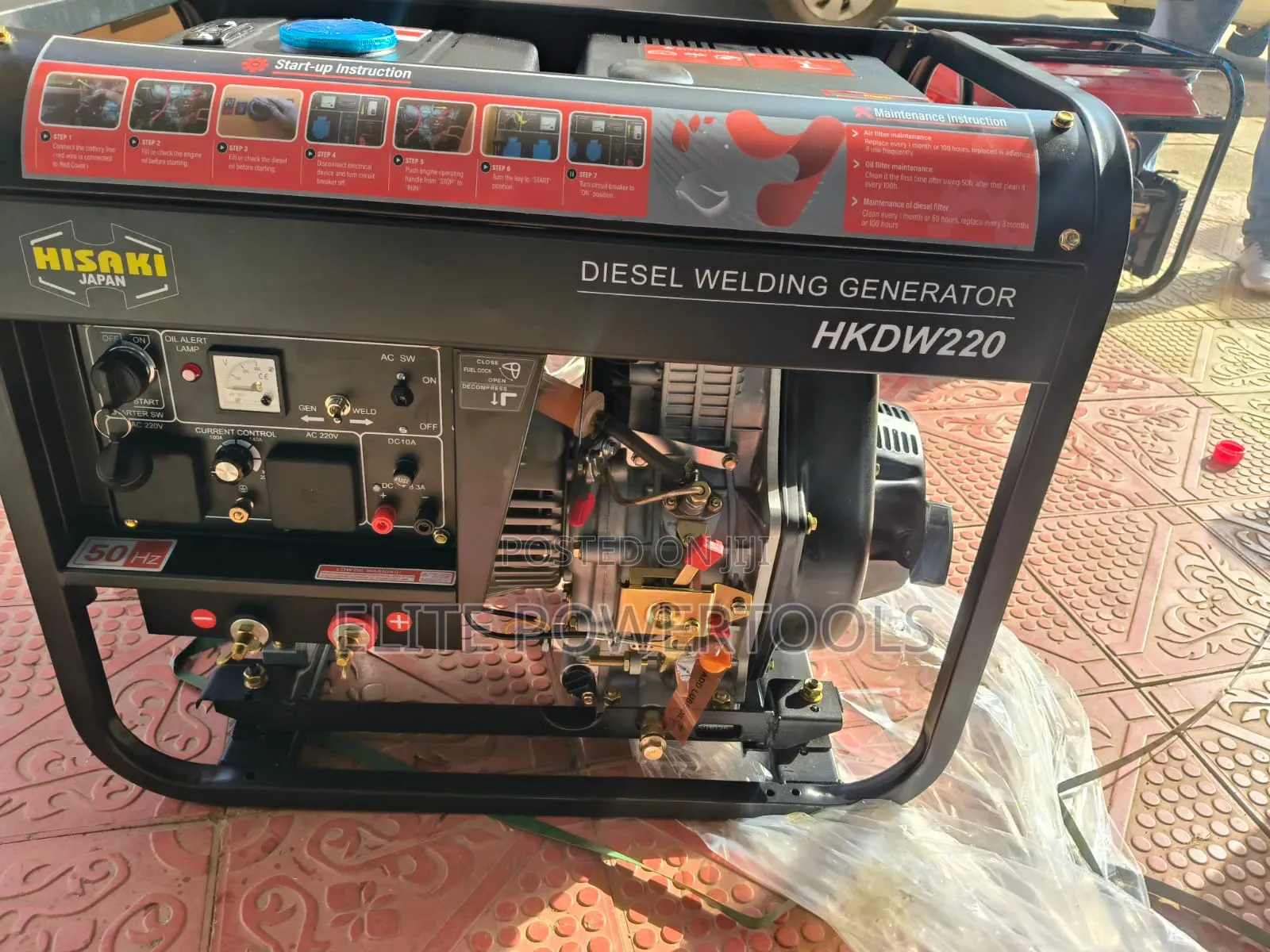 Diesel Hisaki Welding Generator