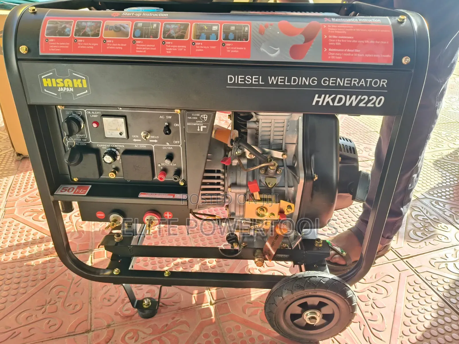 Diesel Hisaki Welding Generator
