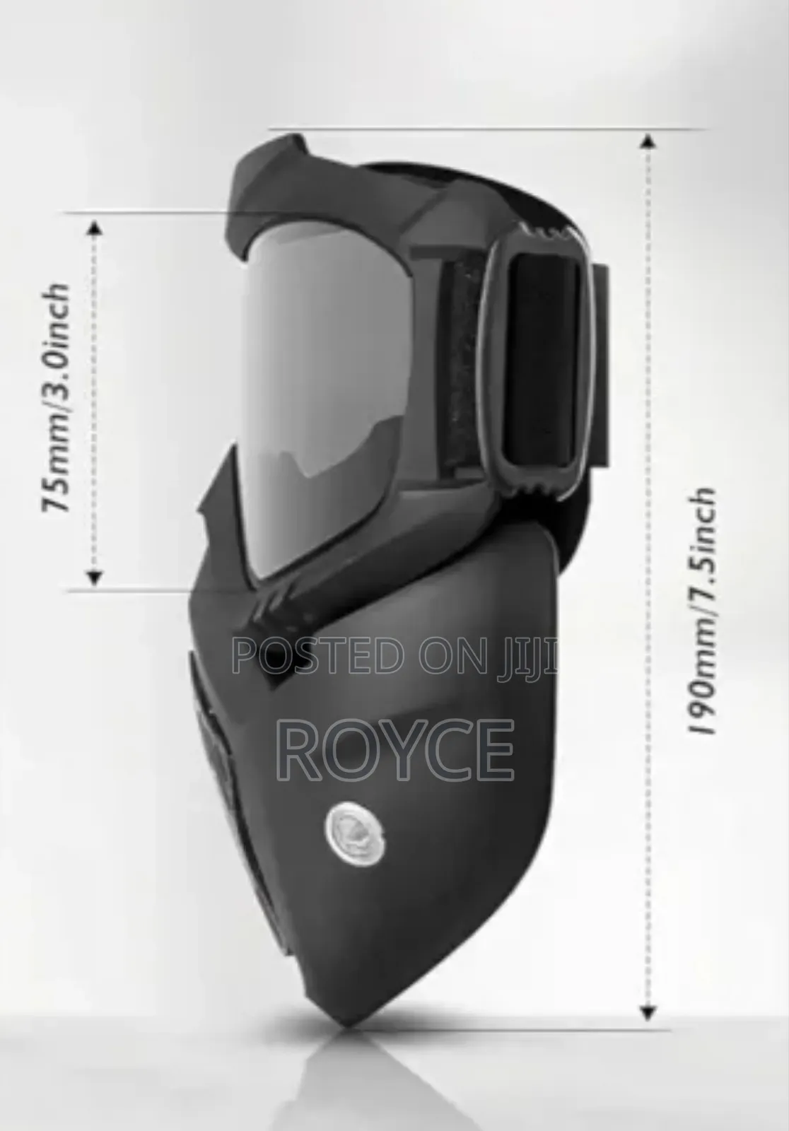 Anti Scratch Bike Mask