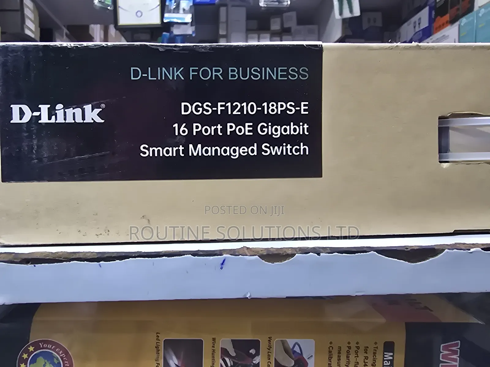 DGS-F1210-18ps-E 16 Port Poe Gigabit Smart Managed Switch
