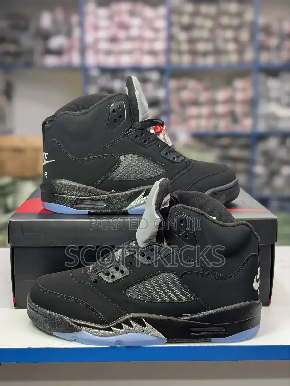 Air Jordan 5 Retro Black Metallic