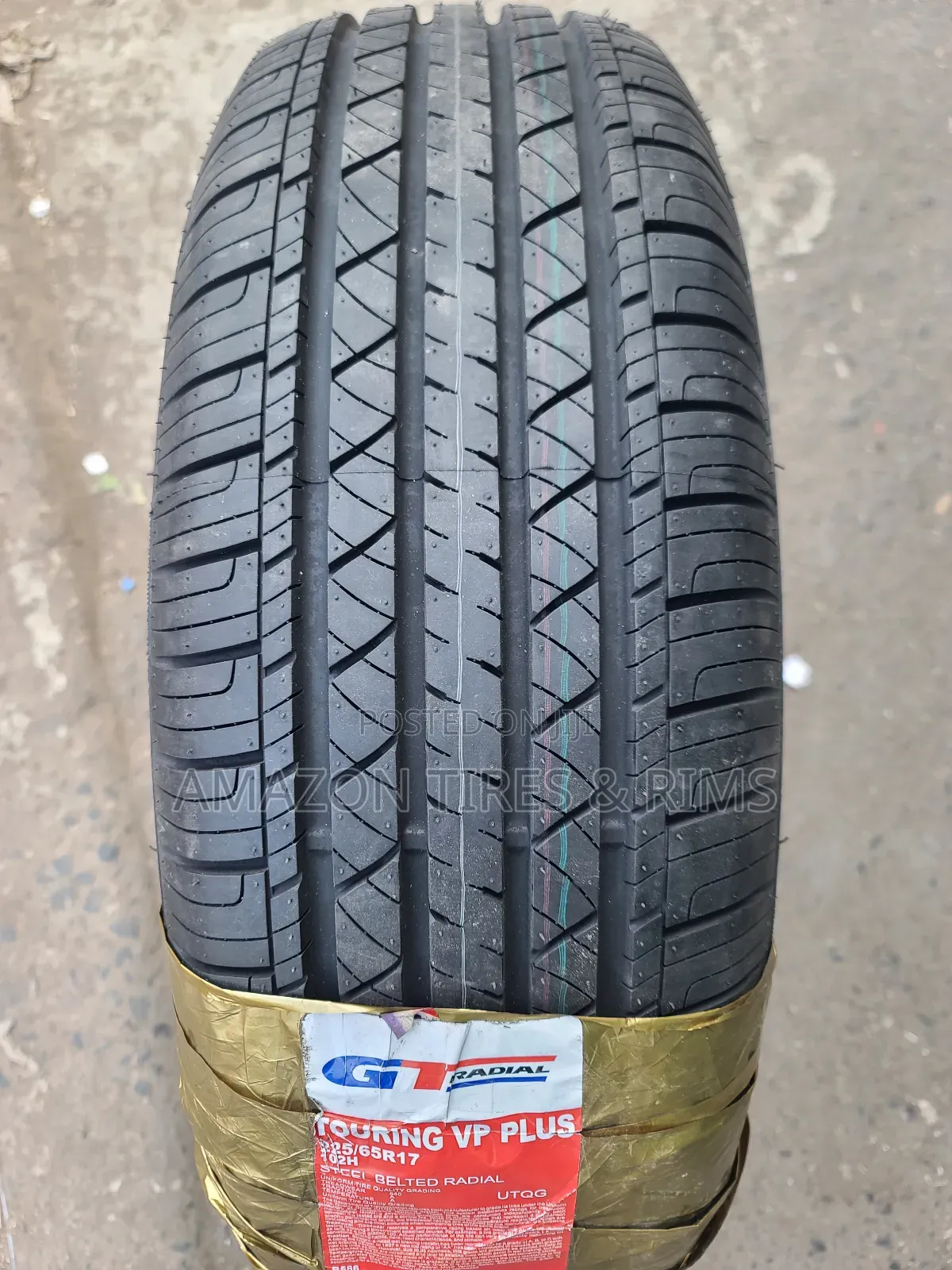 225/65r17 Gt Randial Tyres 102h Touring Vp Plus