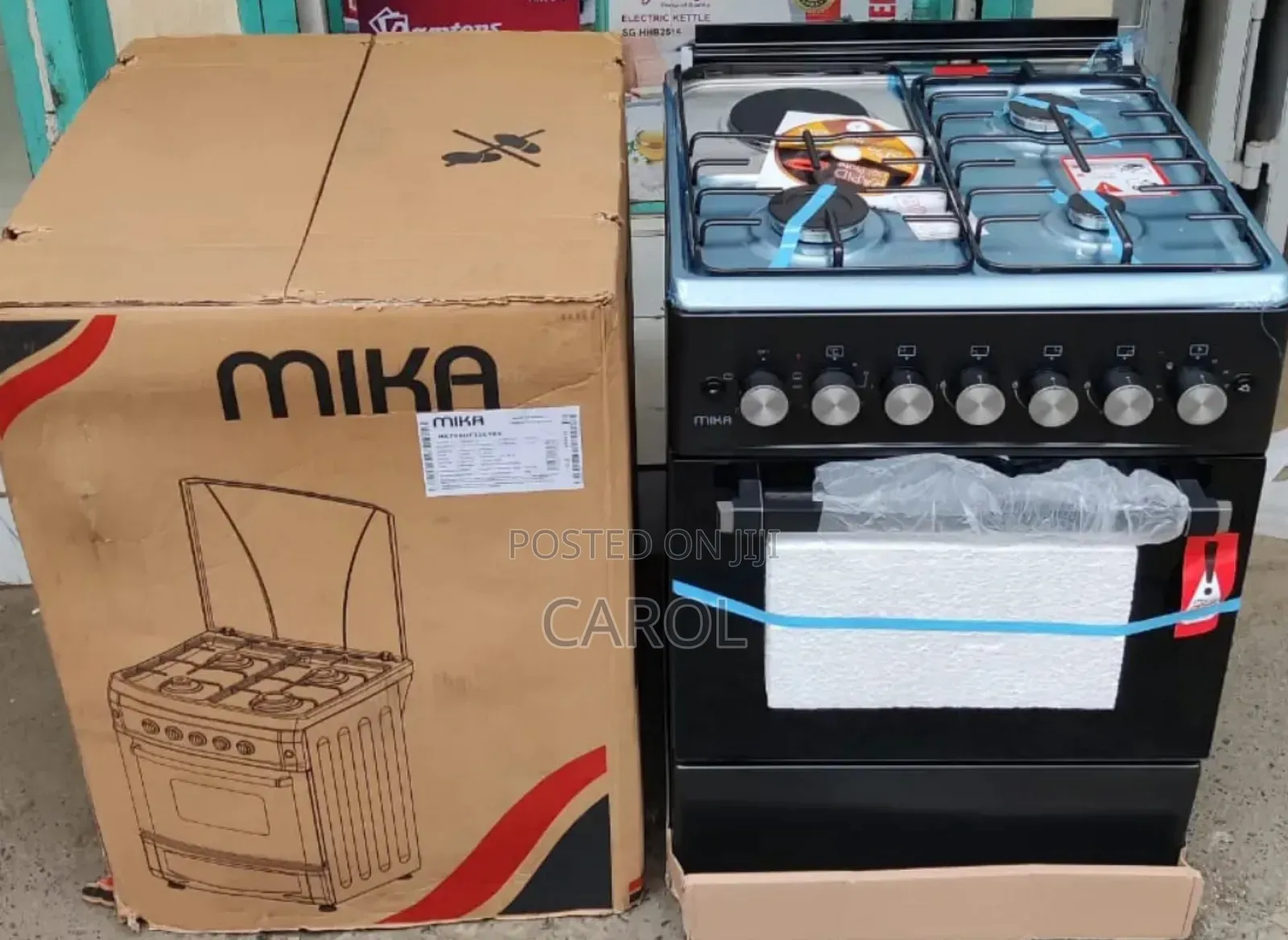 Mika Standing Cooker 3 Gas