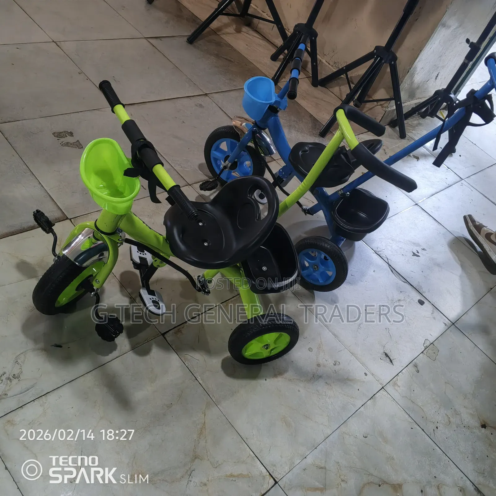 Multicolored Heavy Duty Kid's Tricycle Suitable For Ages 2-5yrs