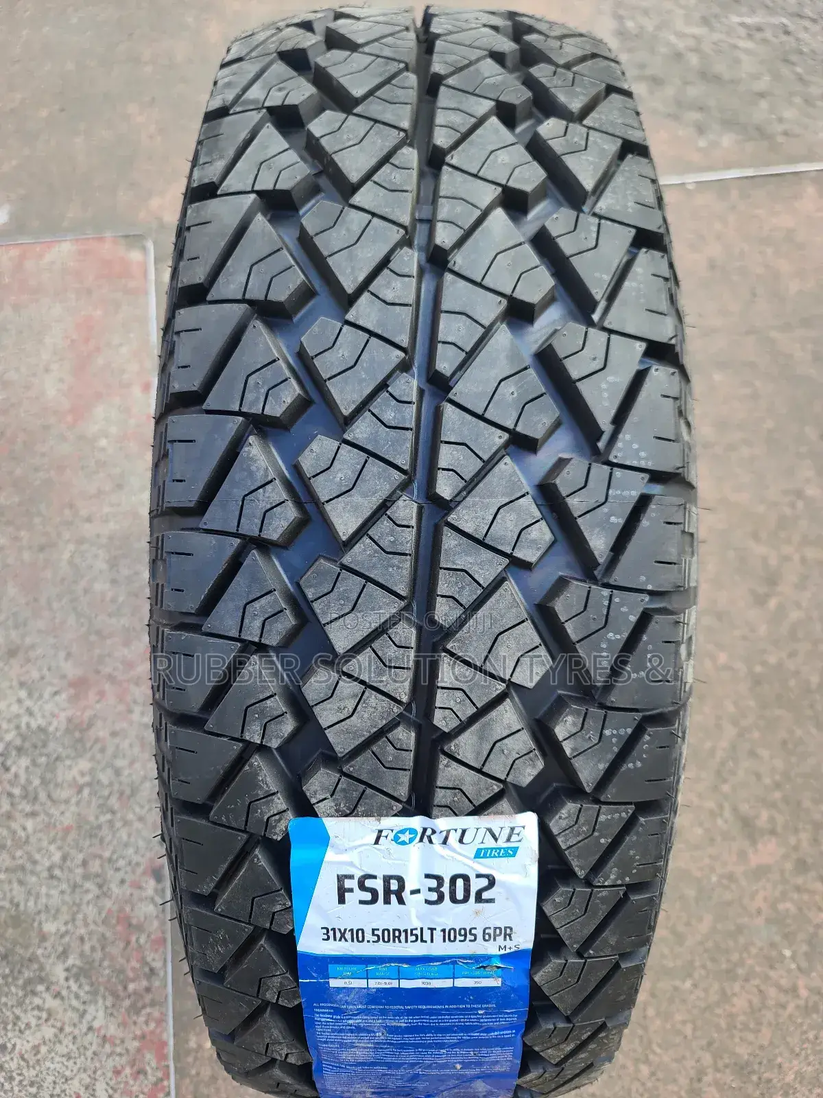 31x10.50r15 Fortune Tires 109s 6pr Fsr-302