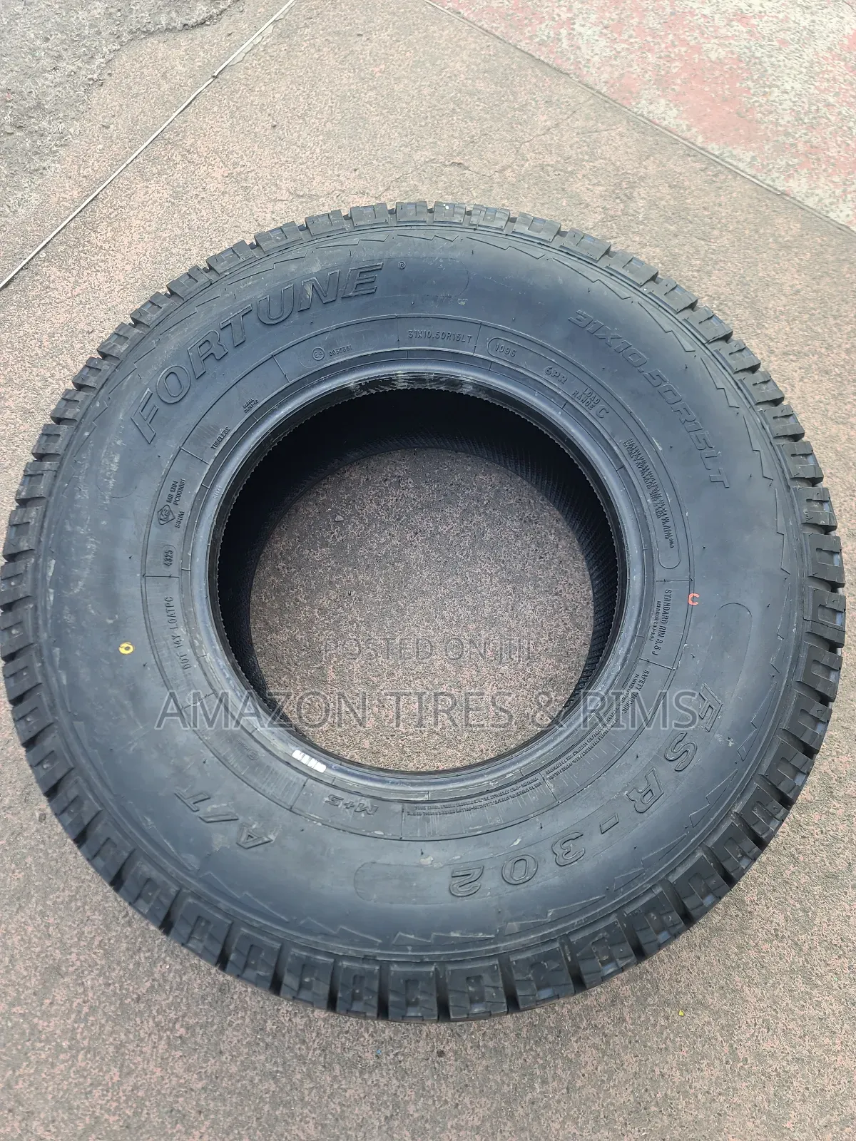 31x10.50r15 Fortune Tires 109s 6pr Fsr-302