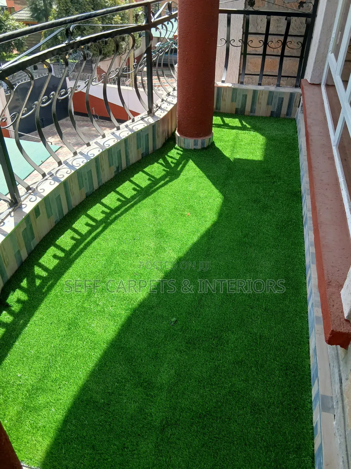 Turf Grass Used as Carpets for Home Balconies Nairobi
