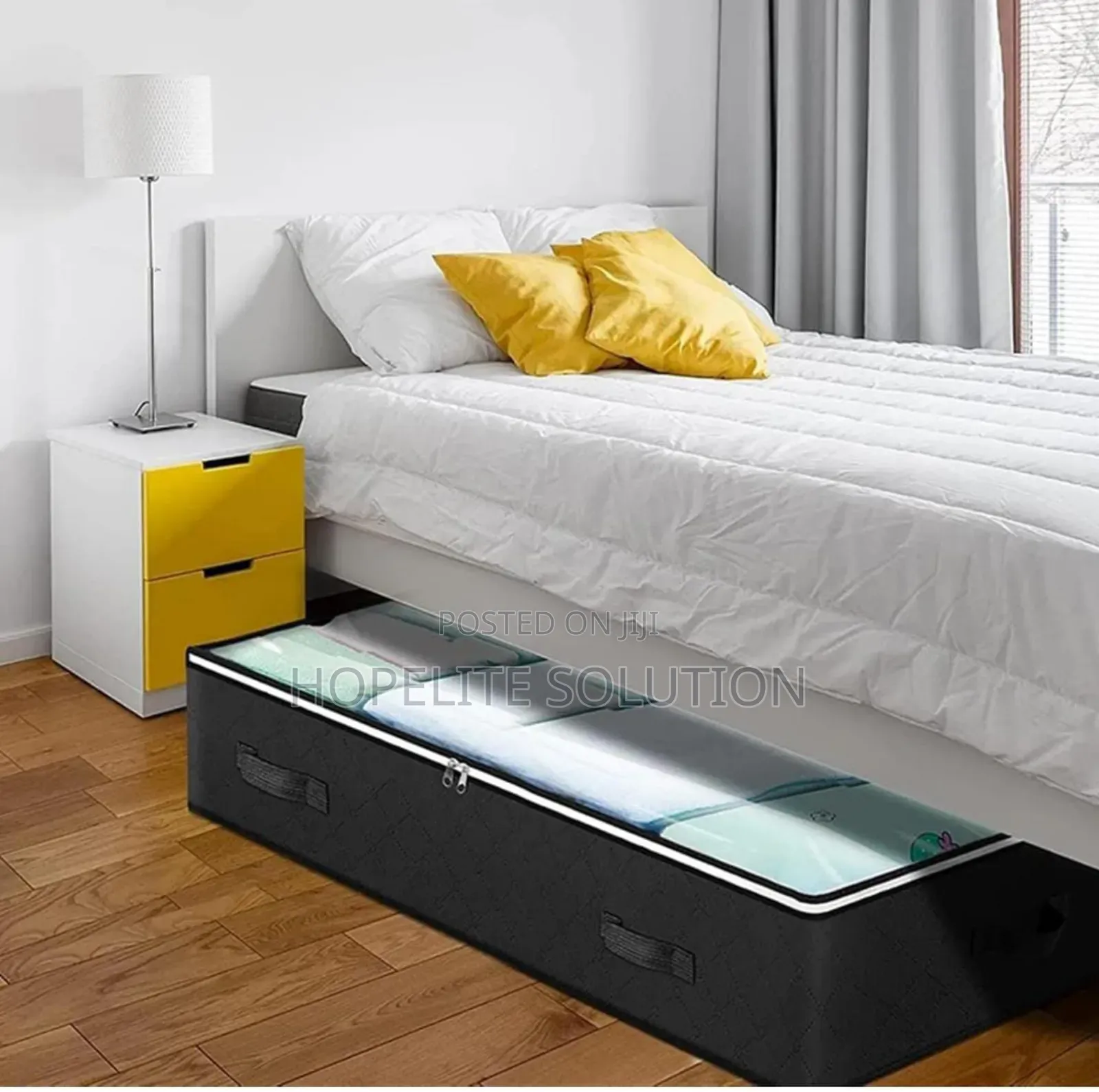 Non-Woven Under Bed Quilt Storage Bag Organizer