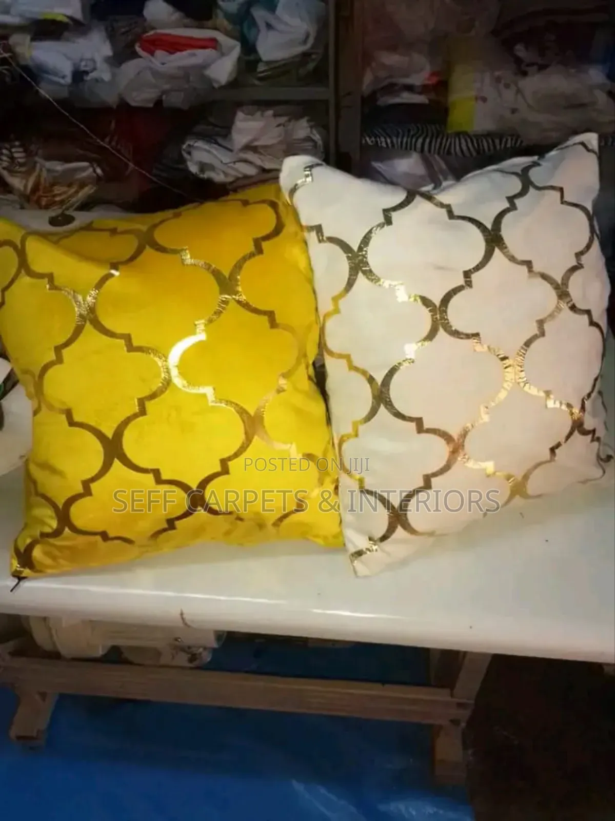 House Curtains and Pillows