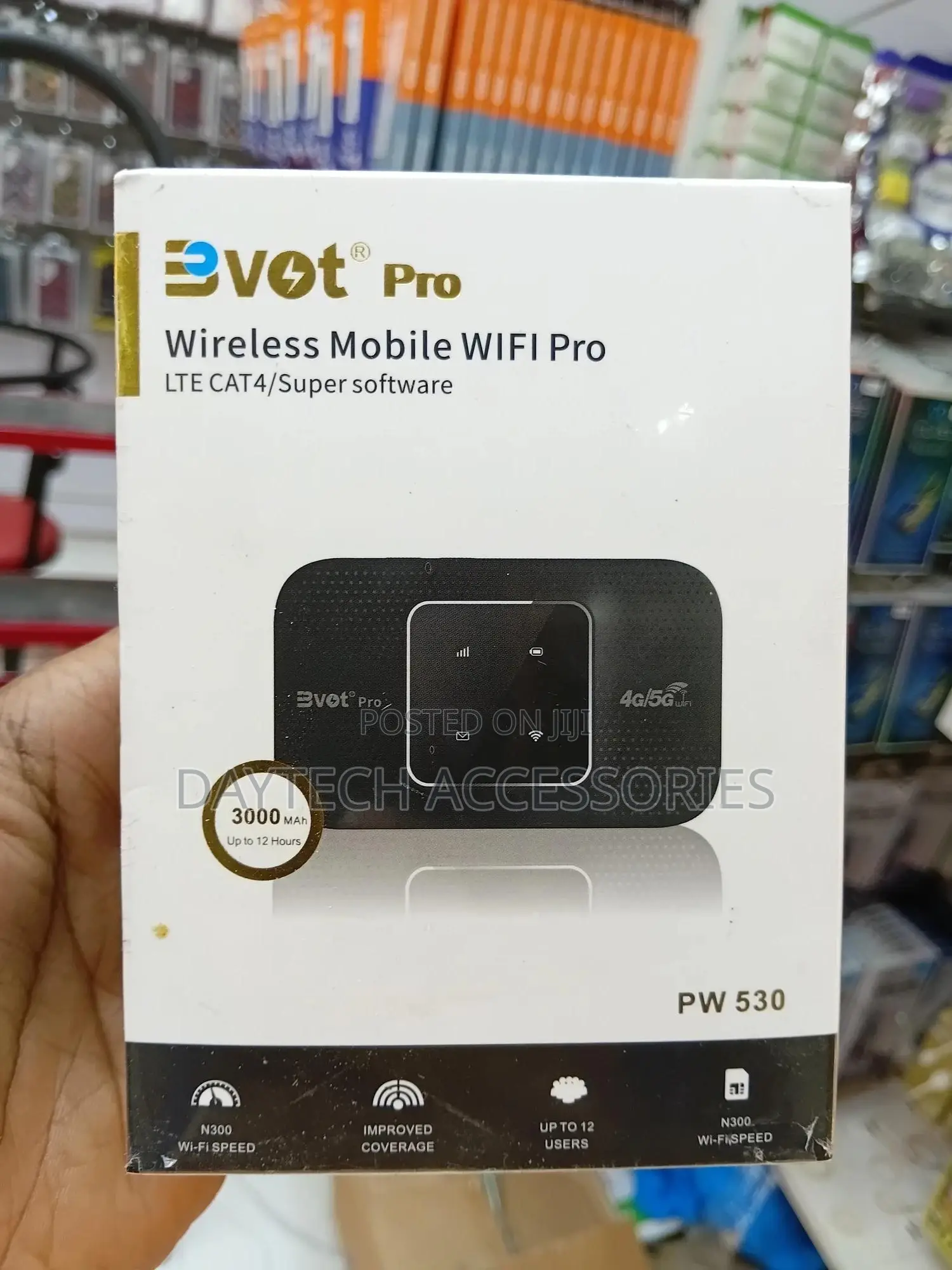 Bvot Pro Pw-530 Pw530pro Mobile Wi-Fi Router