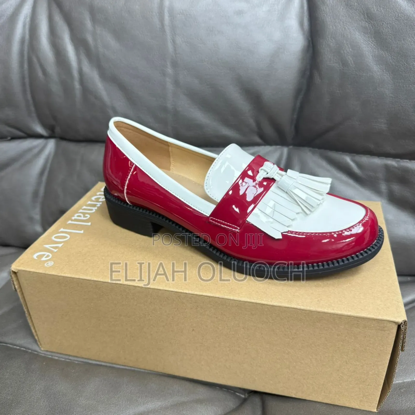 High Quality Oxford Two-tone Wetlook (Eternal Love) Brogues