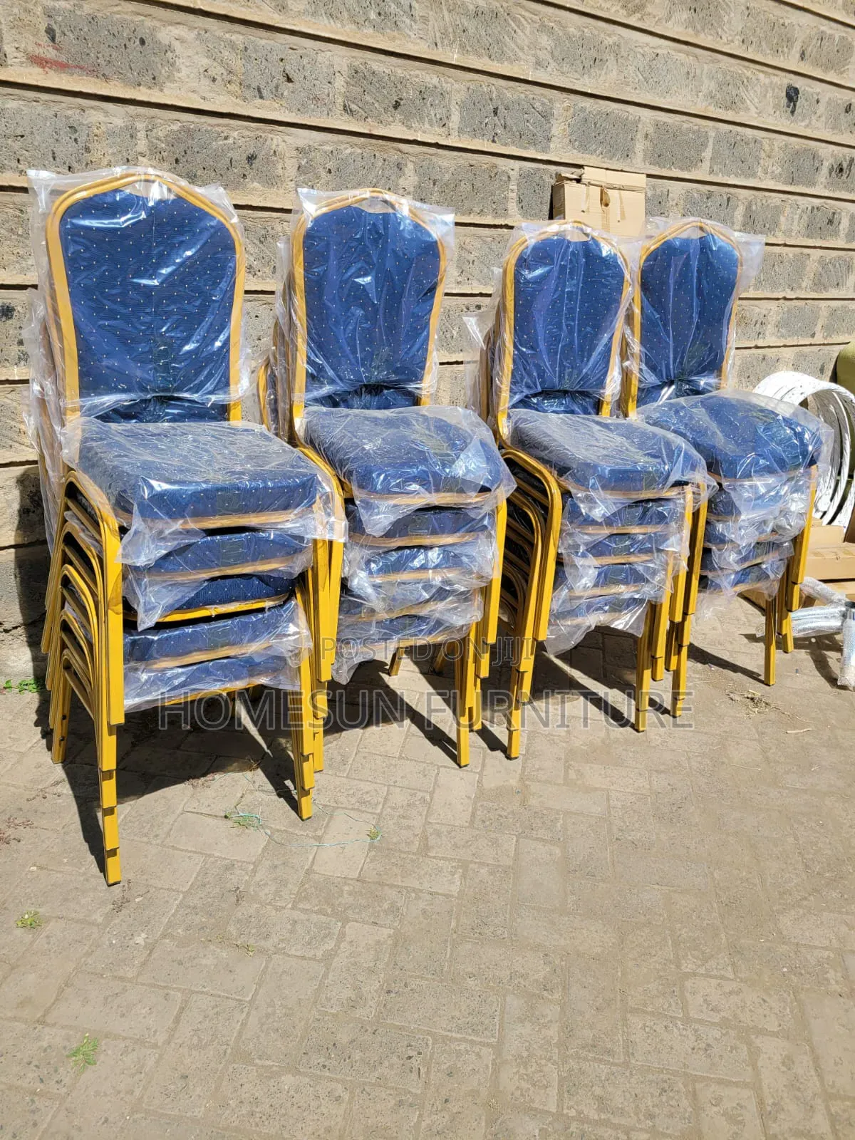 Blue Conference Chair