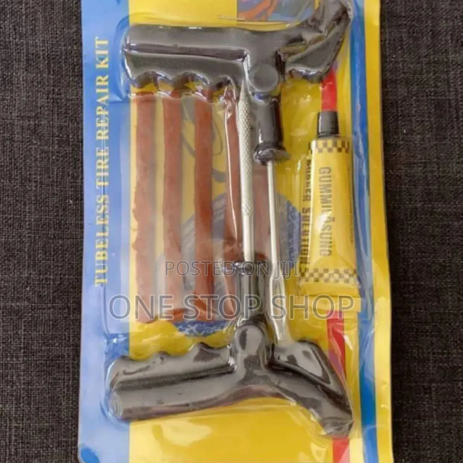 Road Tubeless Tyre Puncture Repair Kit