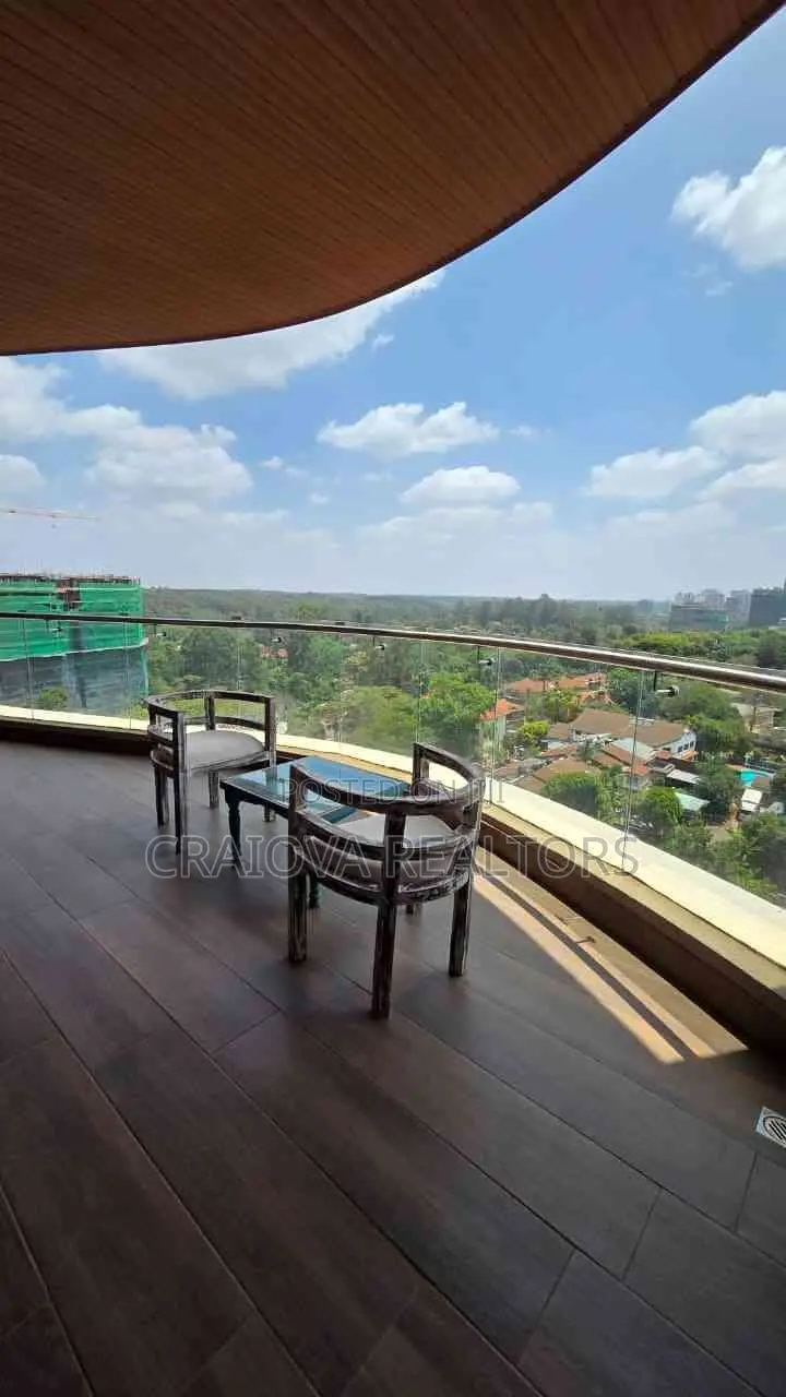 Furnished 3bdrm Apartment in Westlands for rent