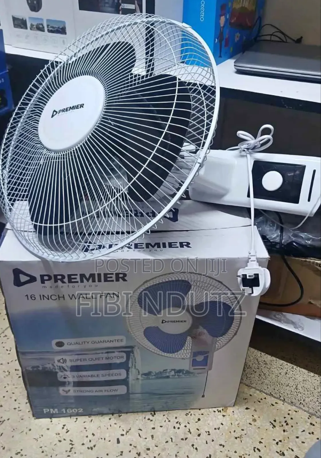 Premier Wall Fan/16" Premier Wall Fan