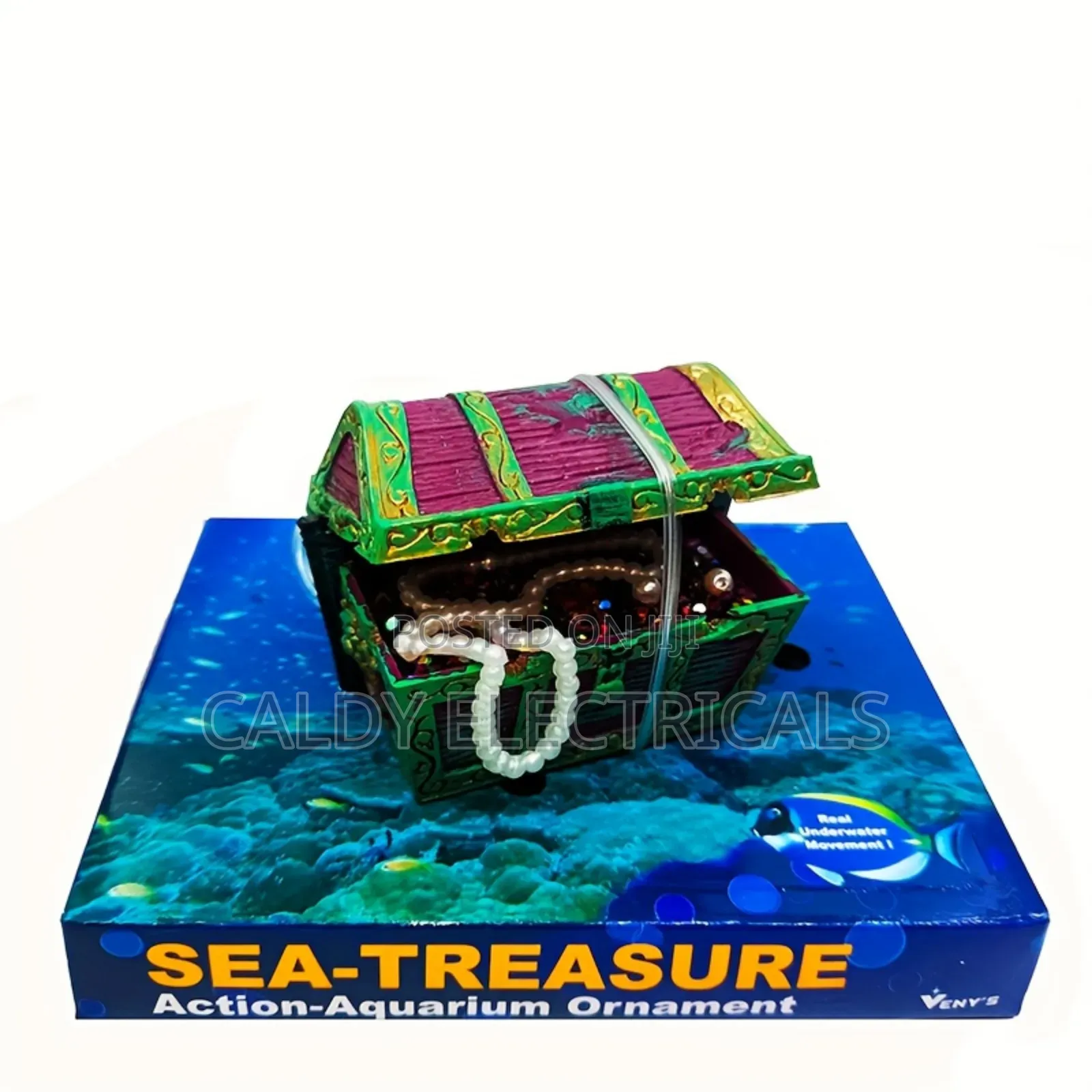 Generic Penn-Plax Sea-Treasure Action-Air Aquarium Decor Jh5