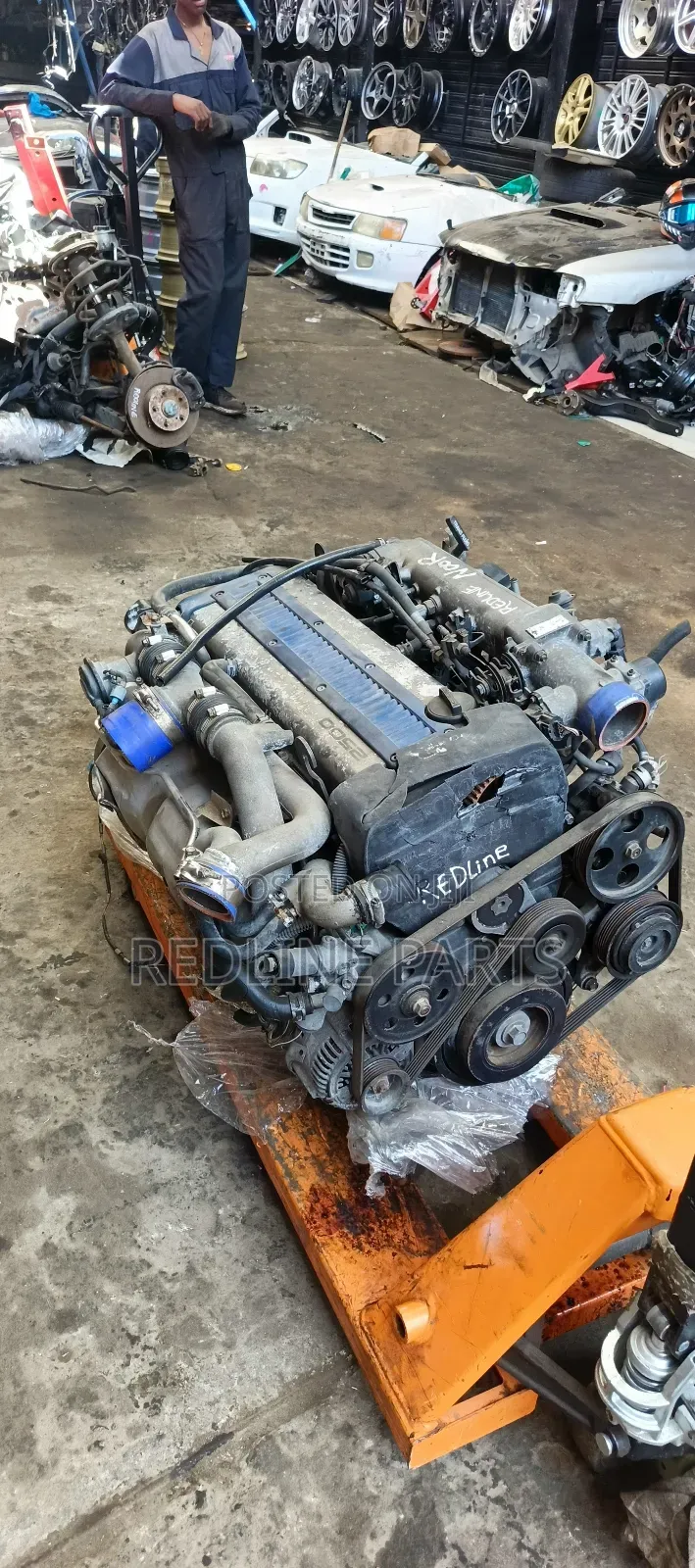 Toyota 1jz Turbo Charged Engine