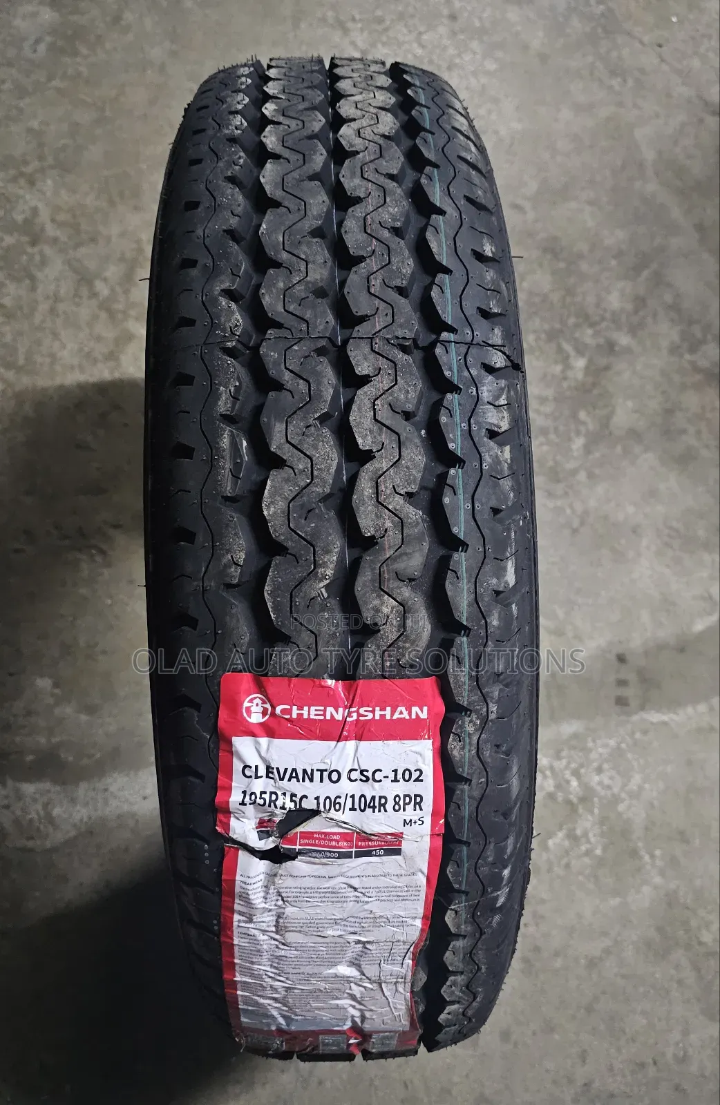 195r15c Chengshan Tyres
