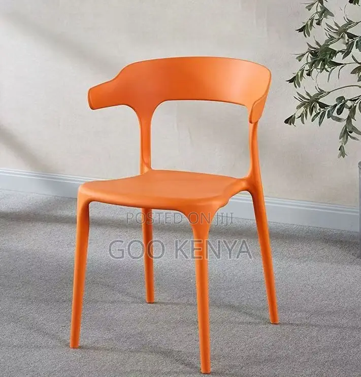 Home Chair; Multi-purpose Outdoor Plastic Dining Chair For Garden
