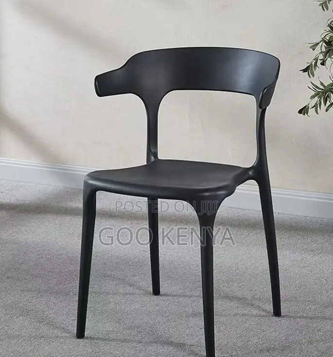 Home Chair; Multi-purpose Outdoor Plastic Dining Chair For Garden