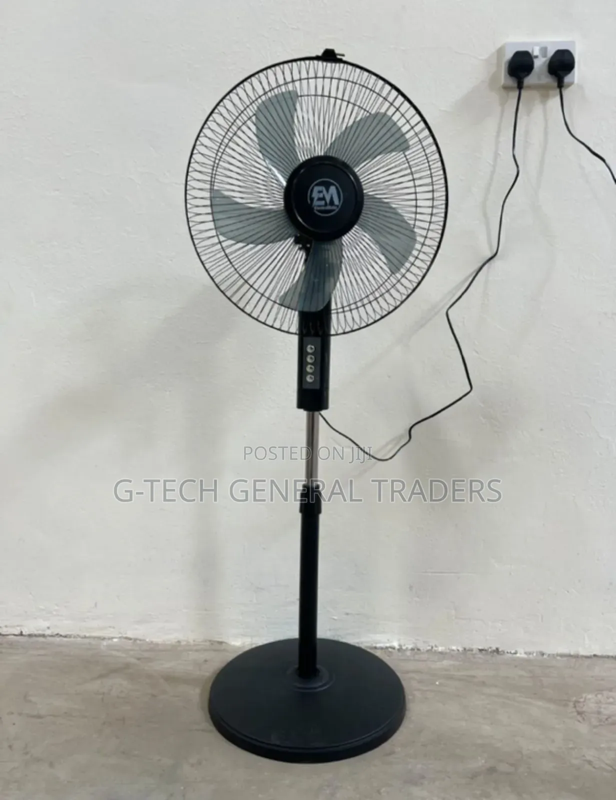 Electromate 18inch Heavy Duty 3 Speed Standing Fan