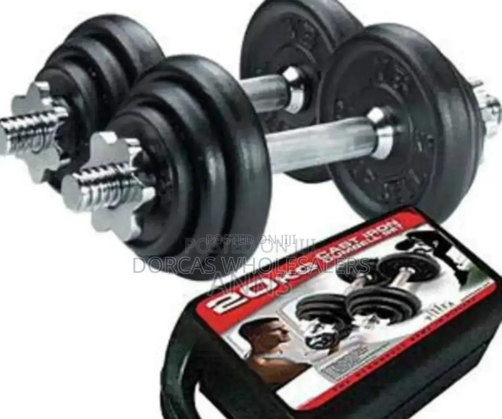 A Pair of Chrome 20kgs