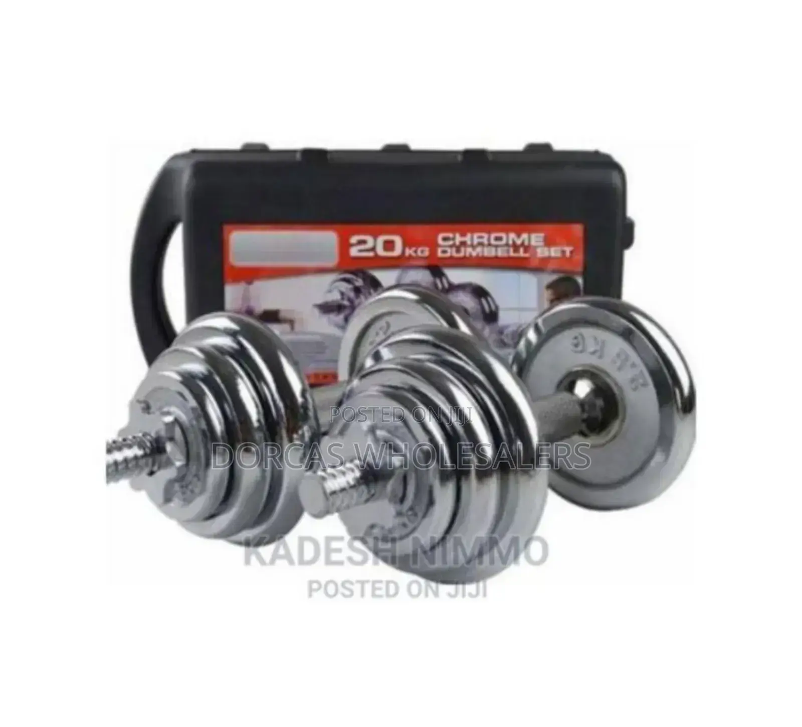 Pay on Delivery New 20kgs Dumbells Set