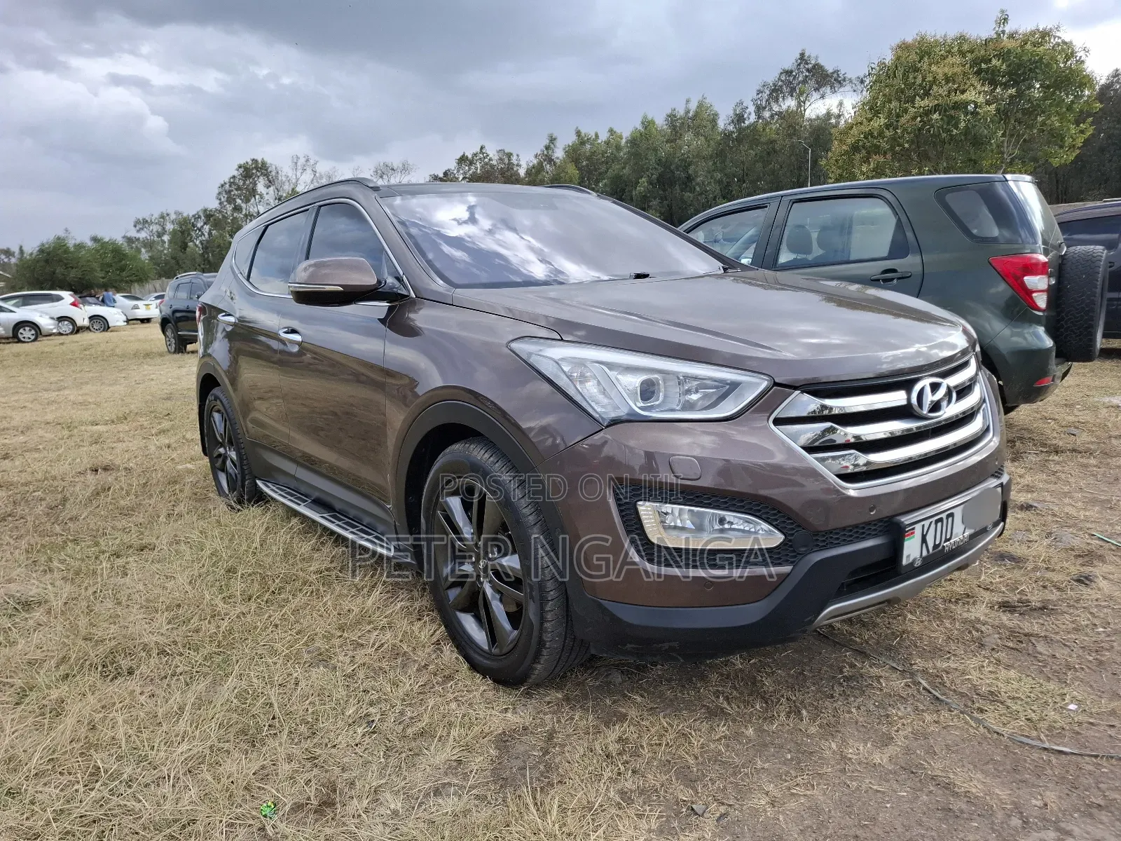 Hyundai Santa Fe 2014 Gray