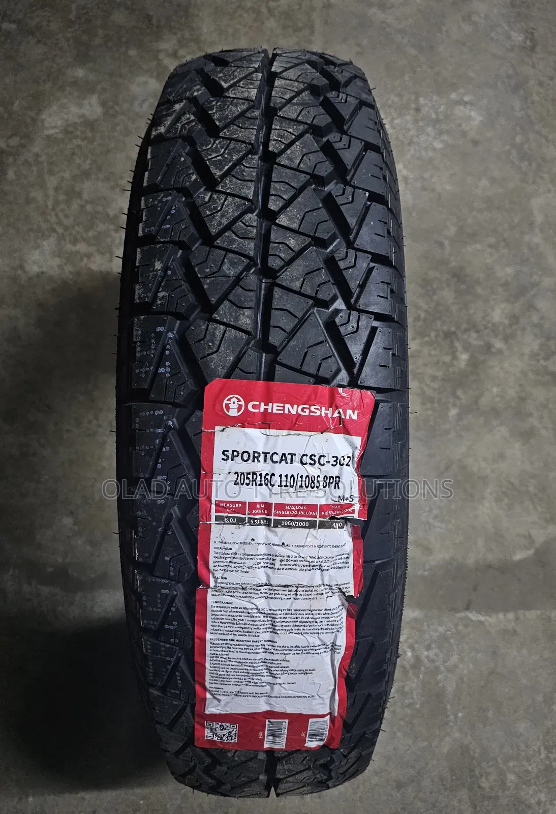 205r16c Chengshan Tyres