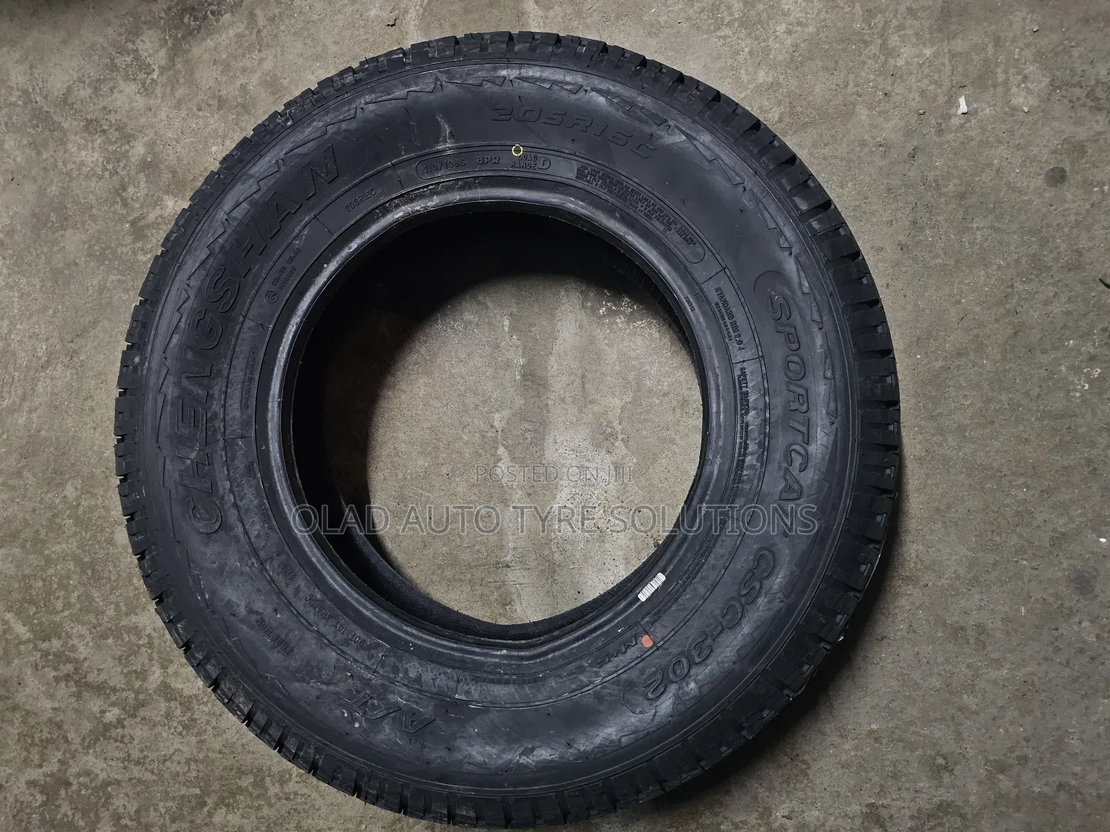 205r16c Chengshan Tyres
