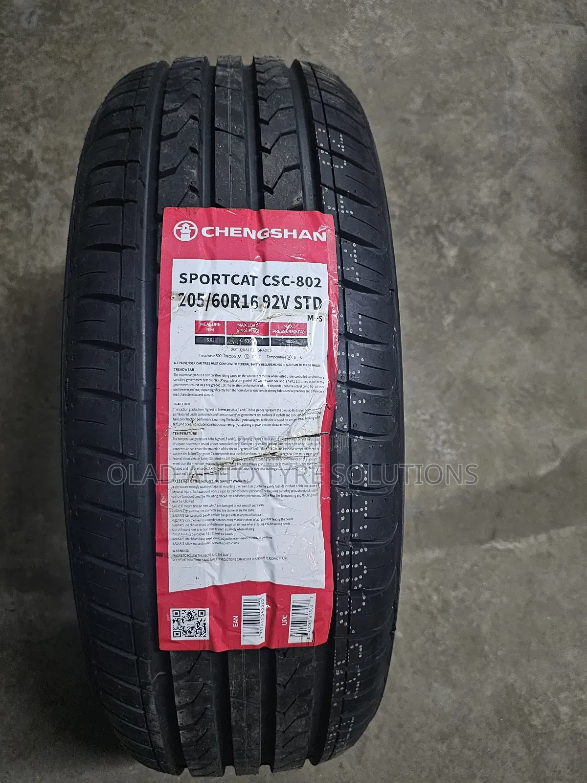 205/60r16 Chengshan Tyres
