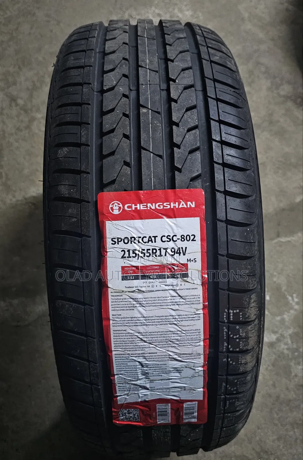 215/55r17 Chengshan Tyres