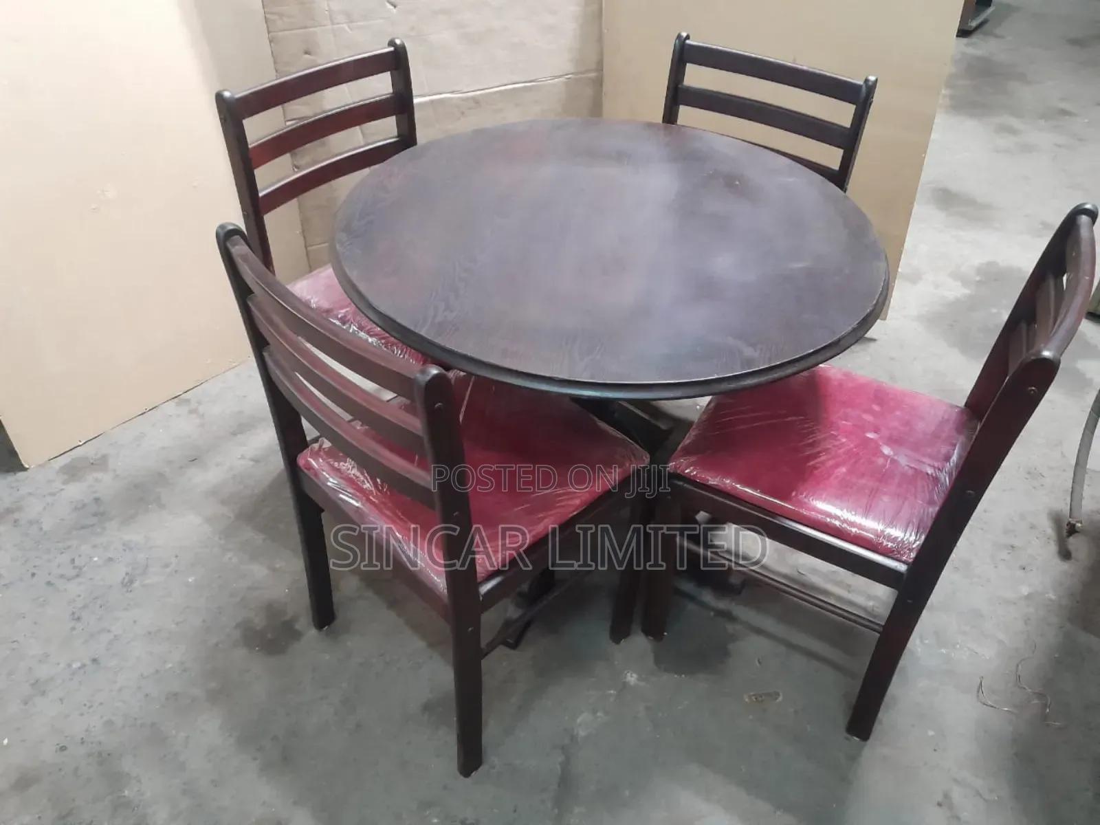 A 4-Seater Dining Table Set.