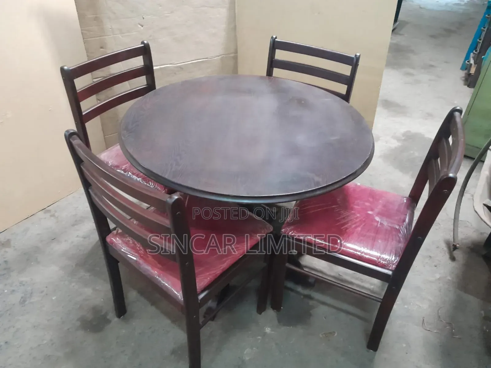 A 4-Seater Dining Table Set.
