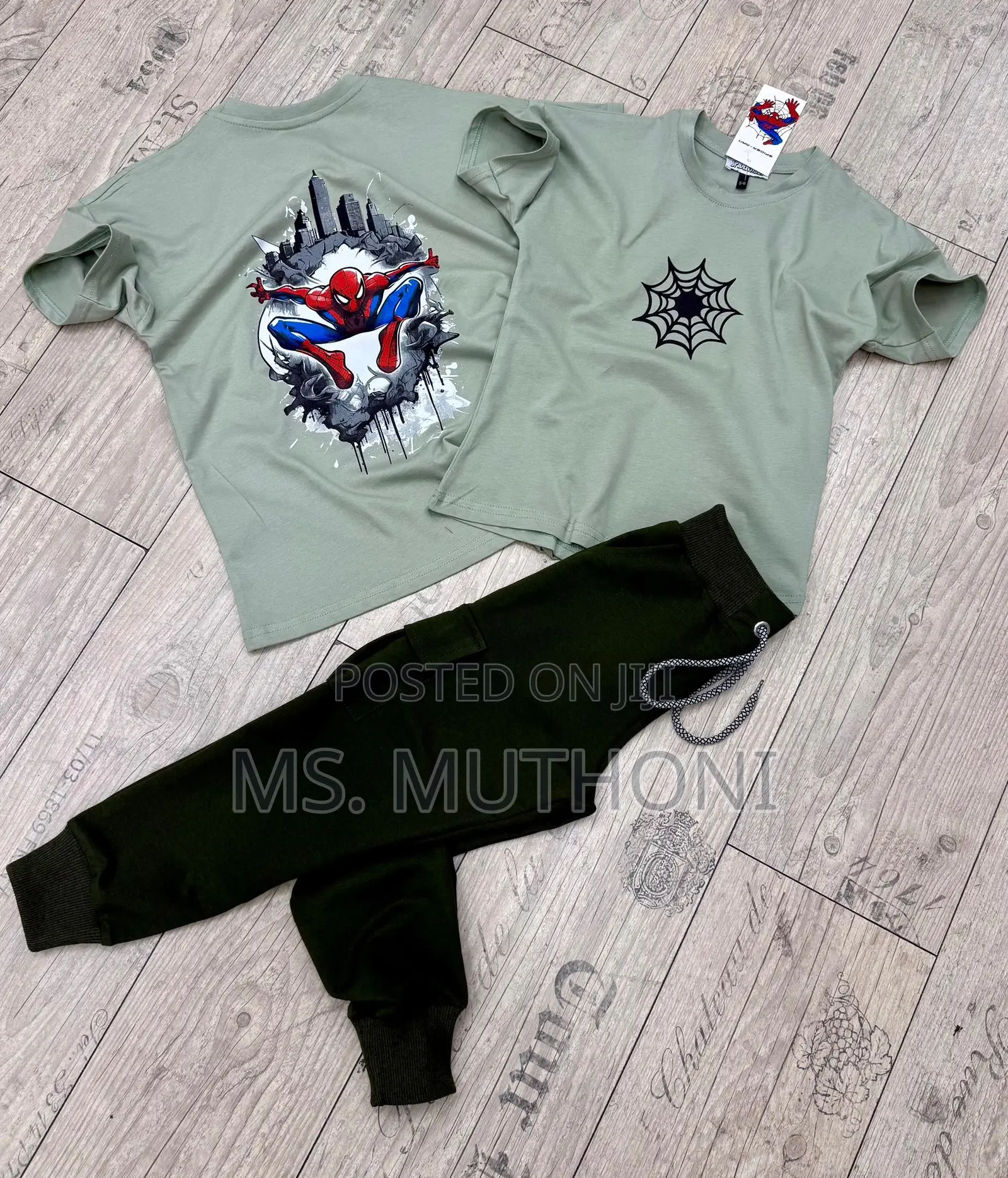 Kids Spider Man  2 Pc* (3-12 Yrs )
